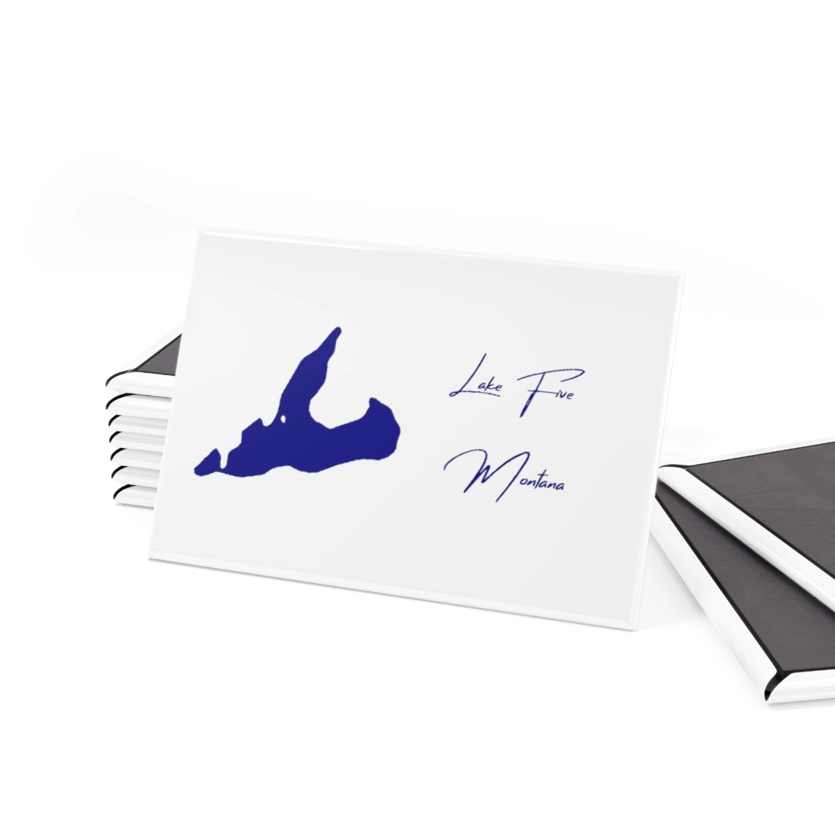 Montana Lake Five Magnet front position view from set 2 x 3.webp