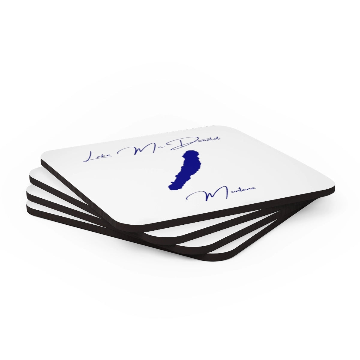 Montana Lake McDonald Coaster Set front position view from stacked 3.75 x 3.75.webp