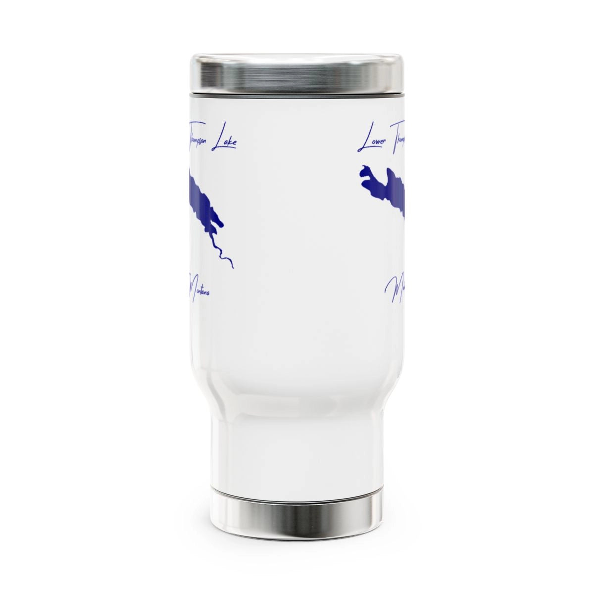 Montana Lower Thompson Lake Travel Mug other position view from front 14oz.webp