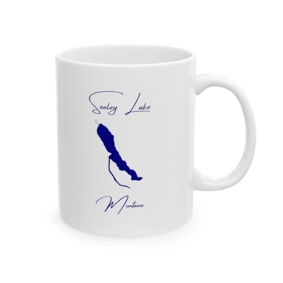 Montana Seeley Lake Ceramic Mug other position view from right 11oz.webp