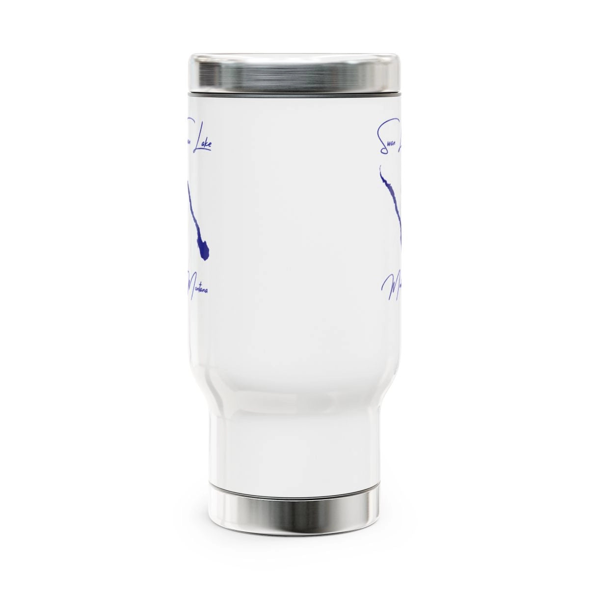 Montana Swan Lake Travel Mug other position view from front 14oz.webp