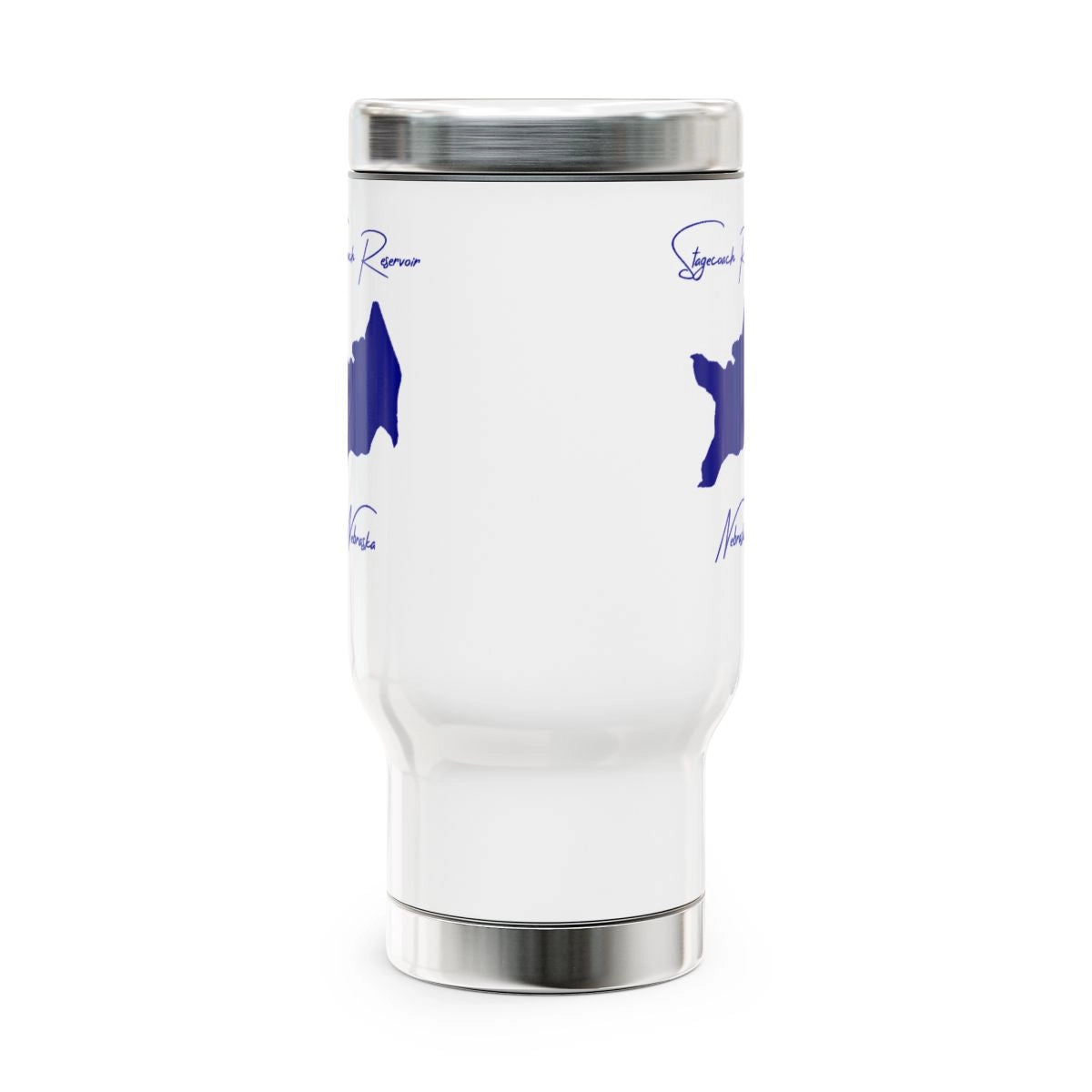 Nebraska Stagecoach Reservoir Travel Mug other position view from front 14oz.webp