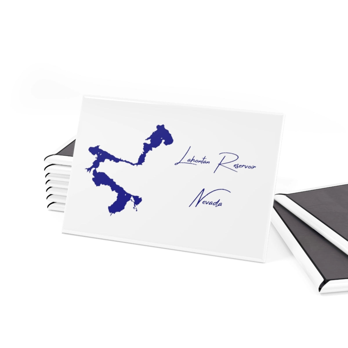 Nevada Lahontan Reservoir Magnet front position view from set 2 x 3.webp