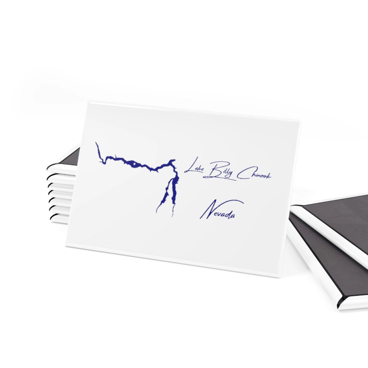 Nevada Lake Billy Chinook Magnet front position view from set 2 x 3.webp