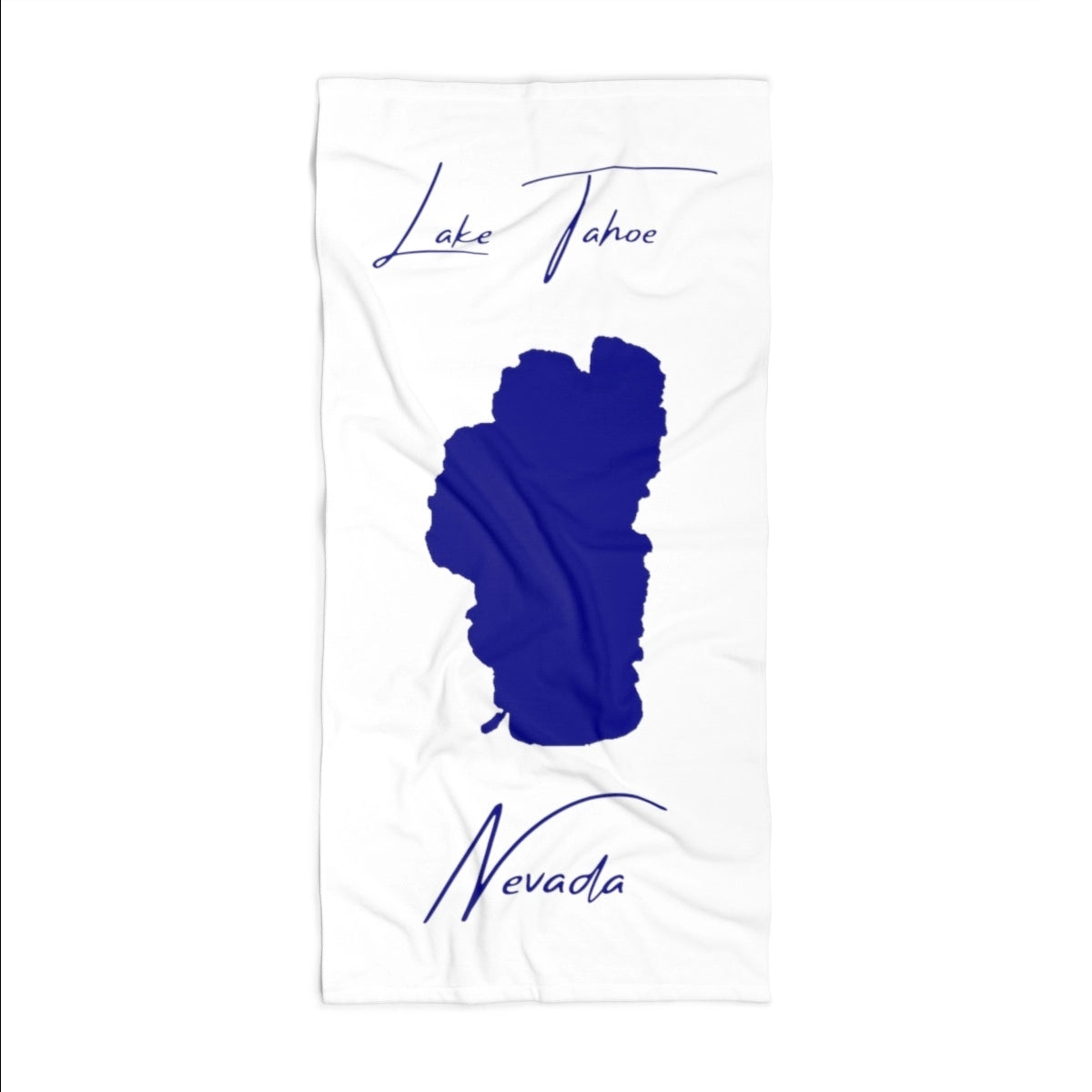 Nevada Lake Tahoe Beach Towel front position view from front 36 x 72.webp