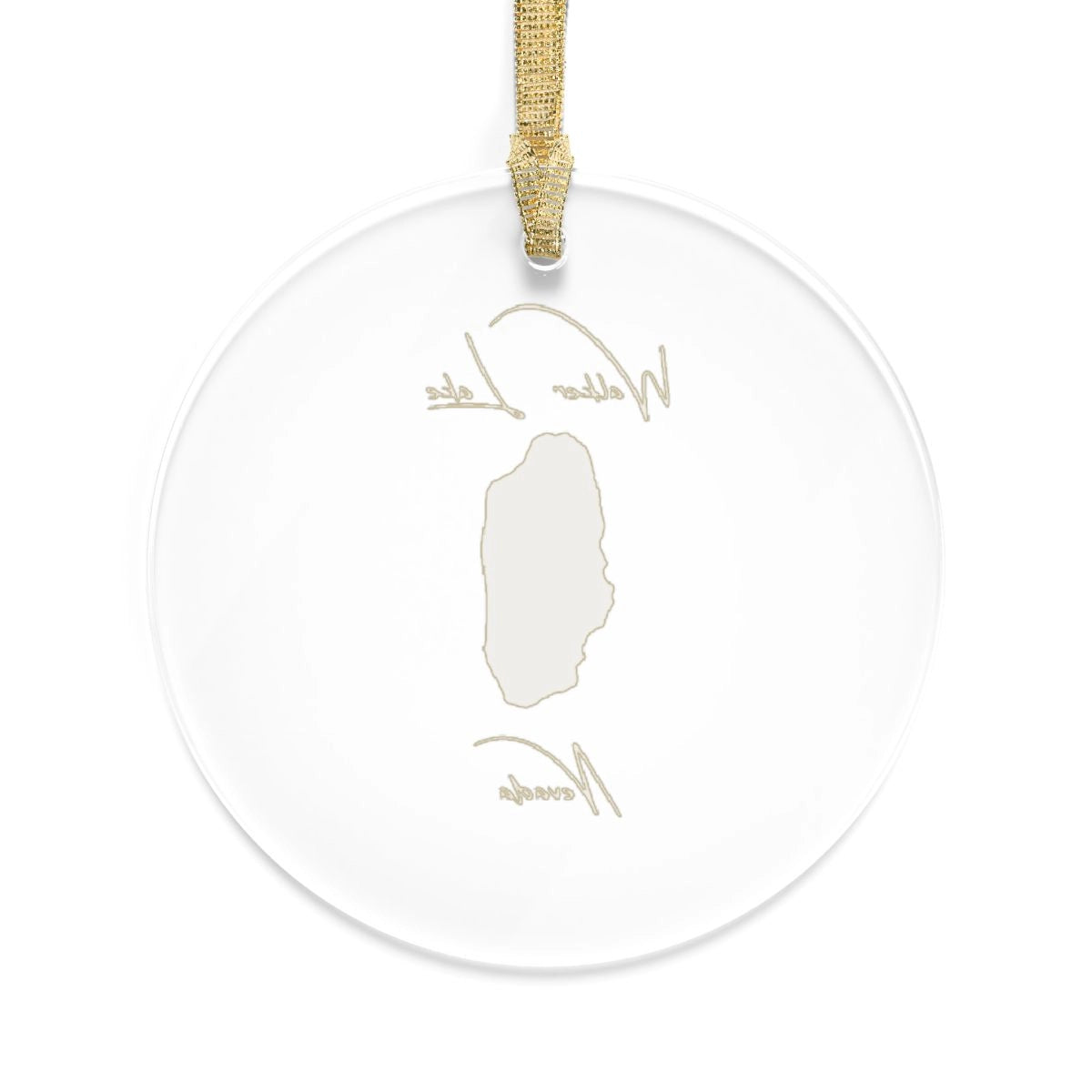 Nevada Walker Lake Tree Ornament other position view from back round.webp