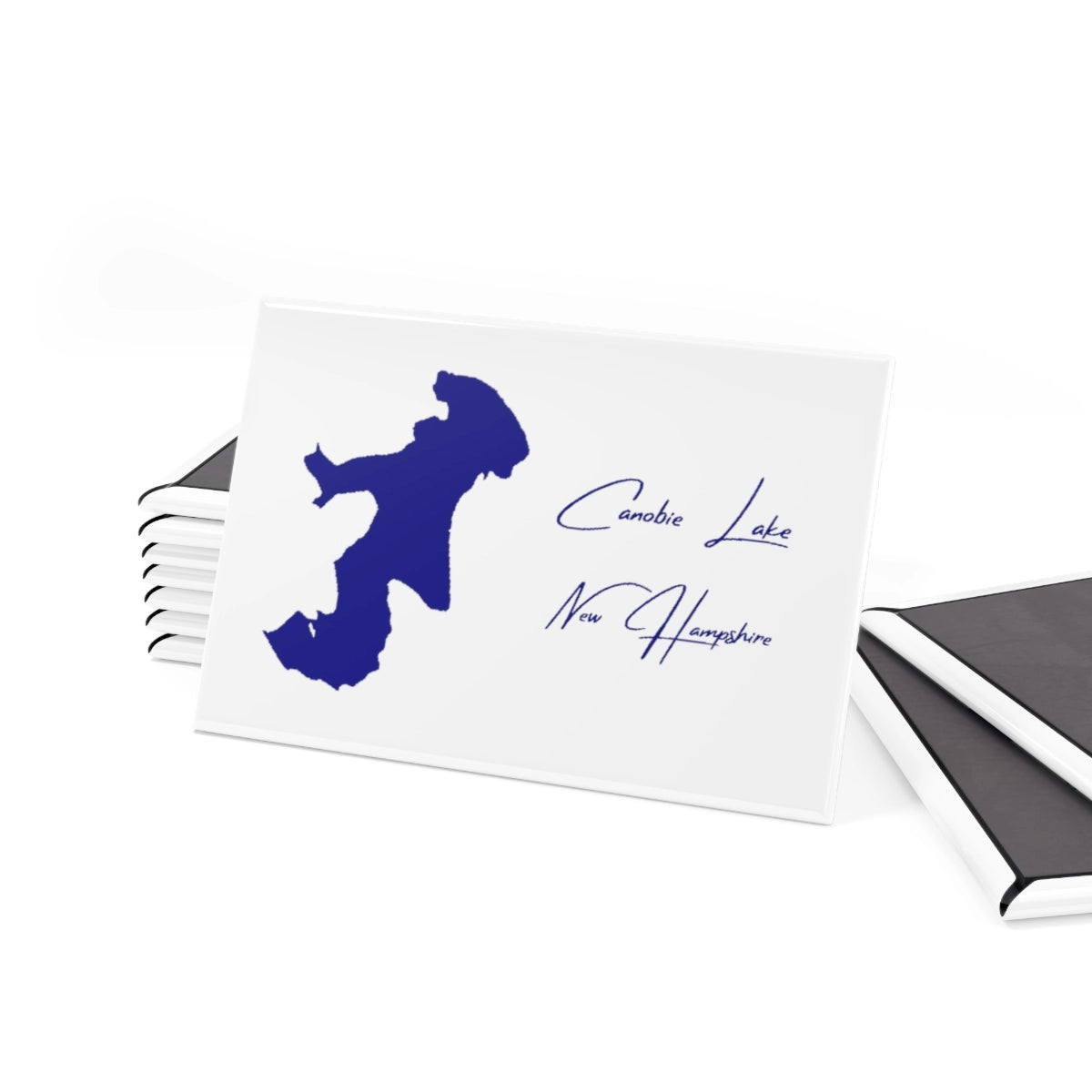 New Hampshire Canobie Lake Magnet front position view from set 2 x 3.webp