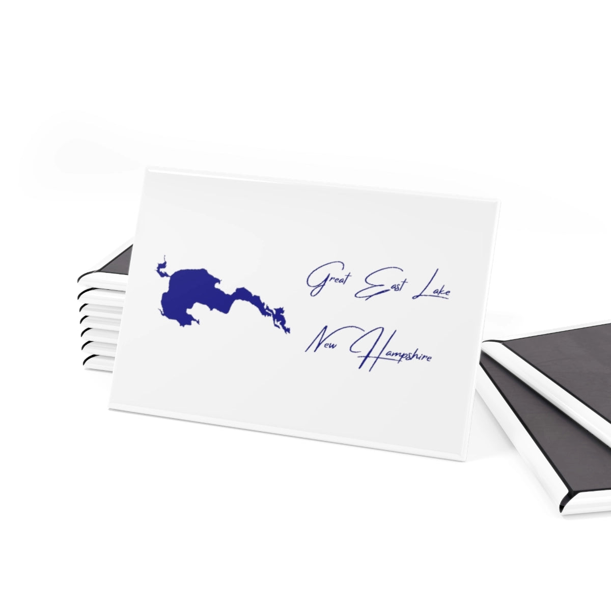 New Hampshire Great East Lake Magnet front position view from set 2 x 3.webp