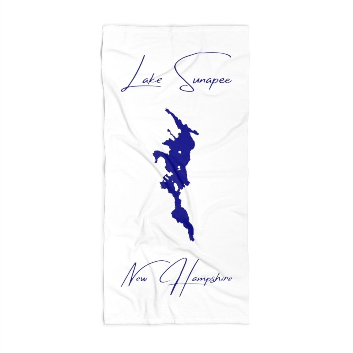 New Hampshire Lake Sunapee Beach Towel front position view from front 36 x 72.webp