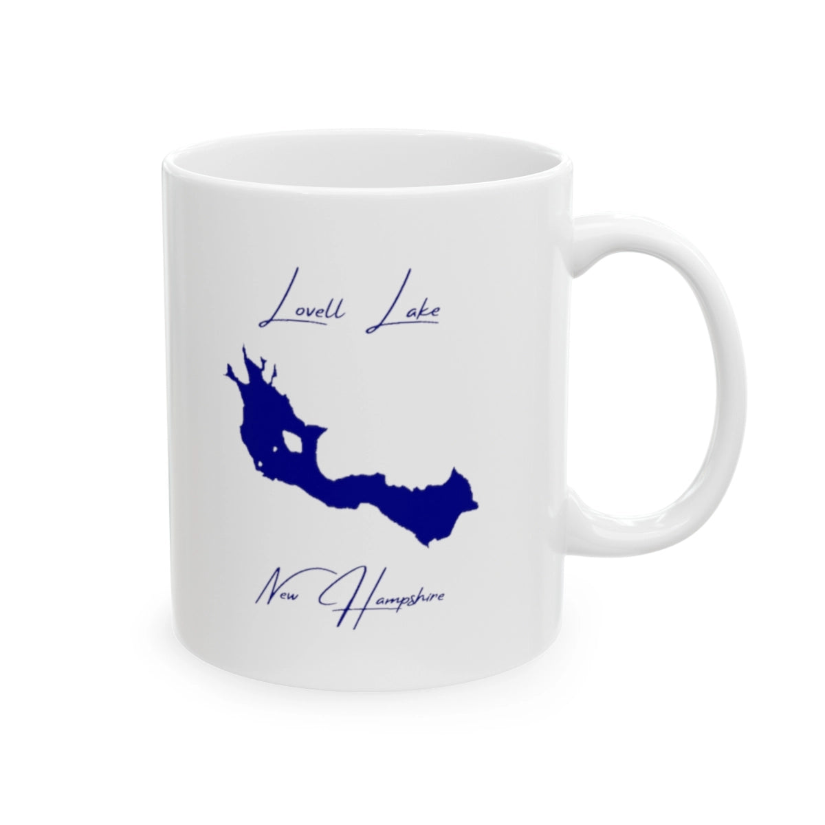 New Hampshire Lovell Lake Ceramic Mug other position view from right 11oz.webp