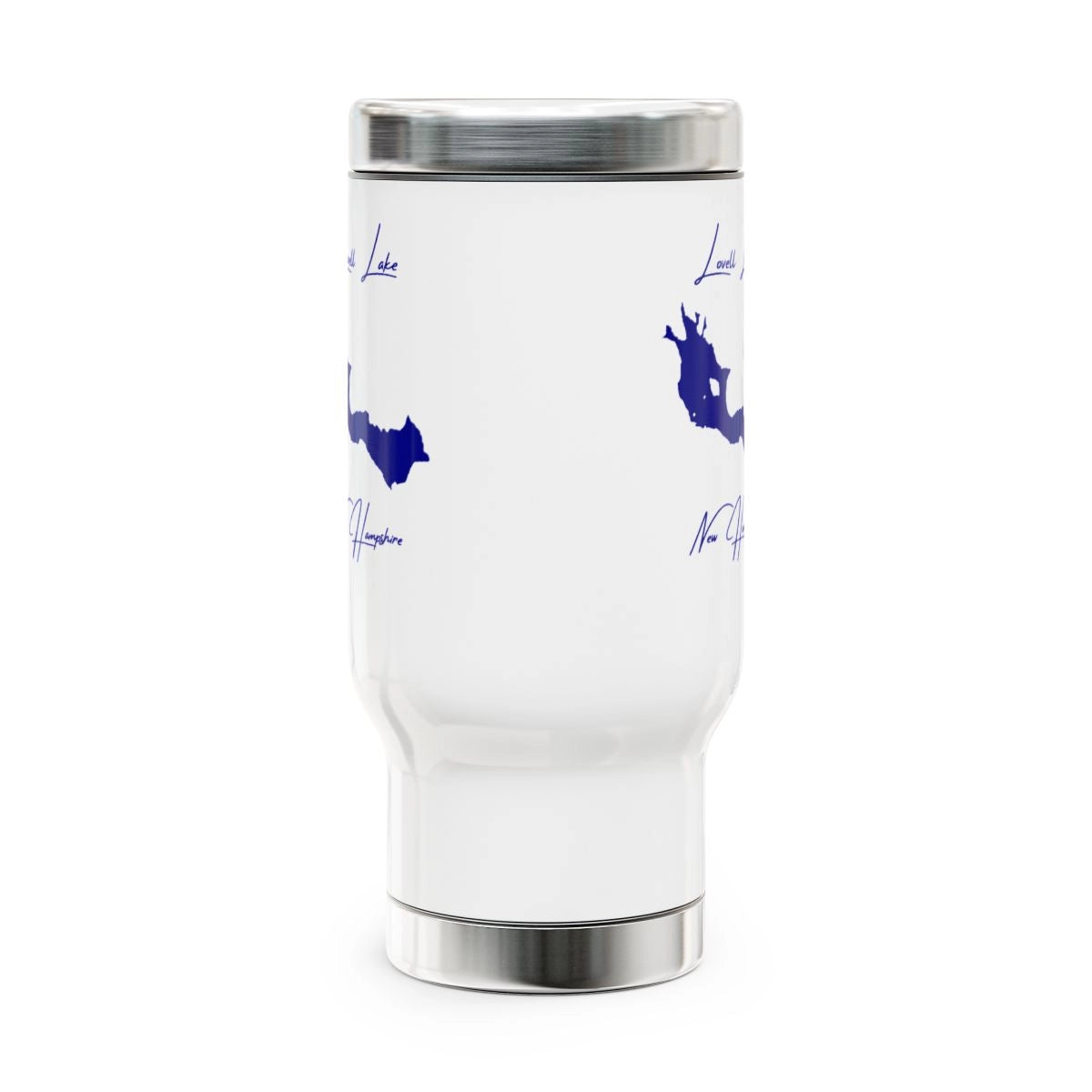 New Hampshire Lovell Lake Travel Mug other position view from front 14oz.webp