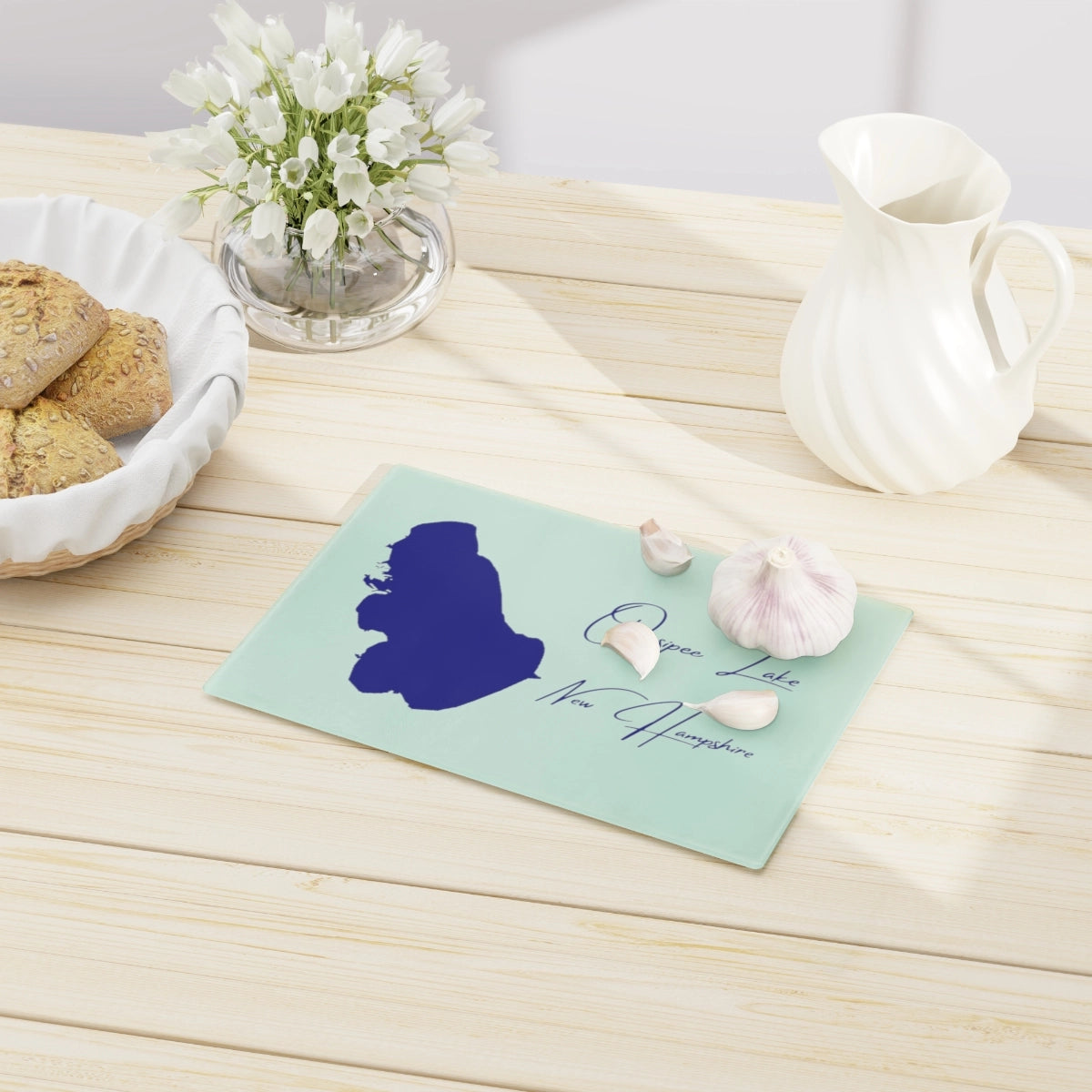 New Hampshire Ossipee Lake Cutting Board other position view from context-1 small.webp