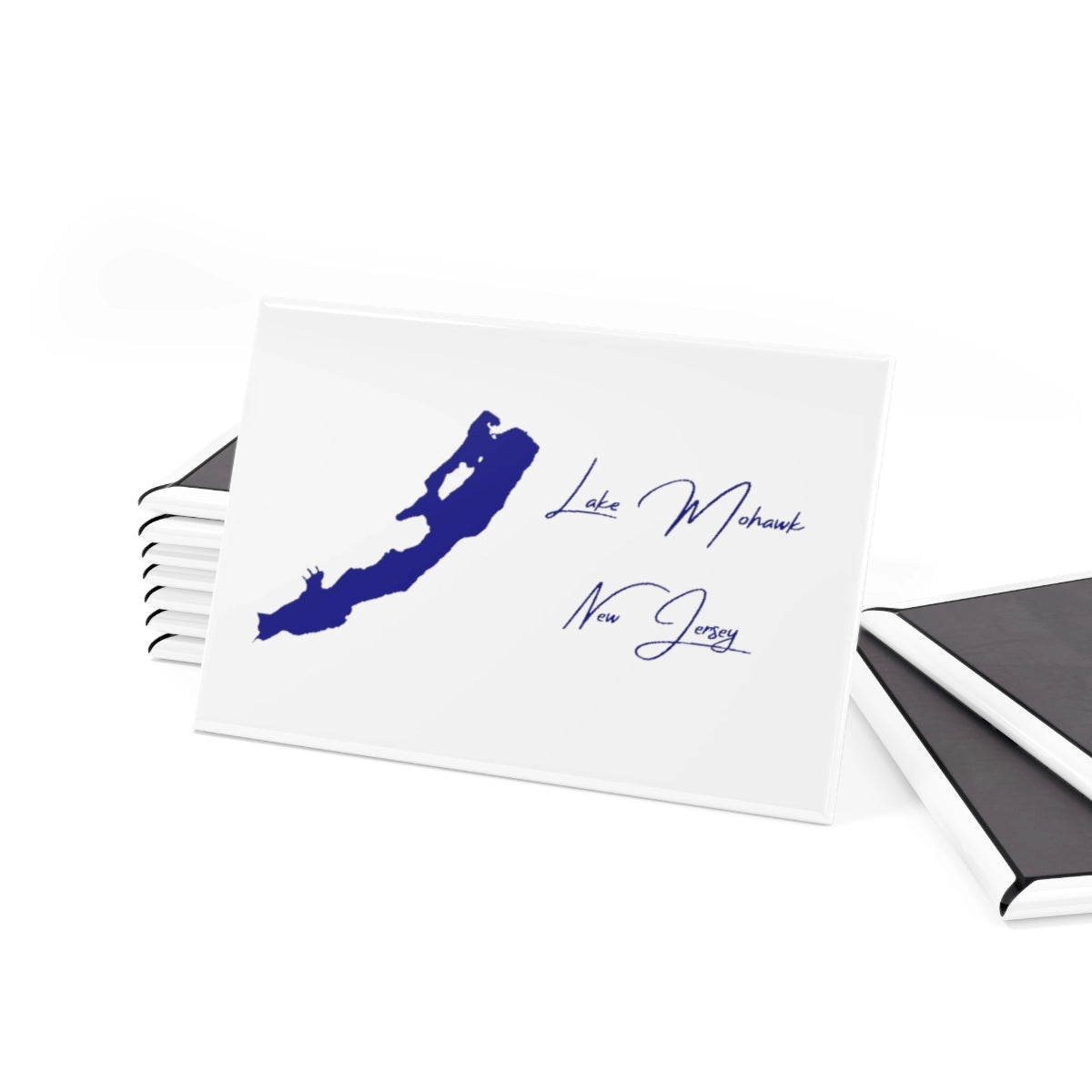 New Jersey Lake Mohawk Magnet front position view from set 2 x 3.webp