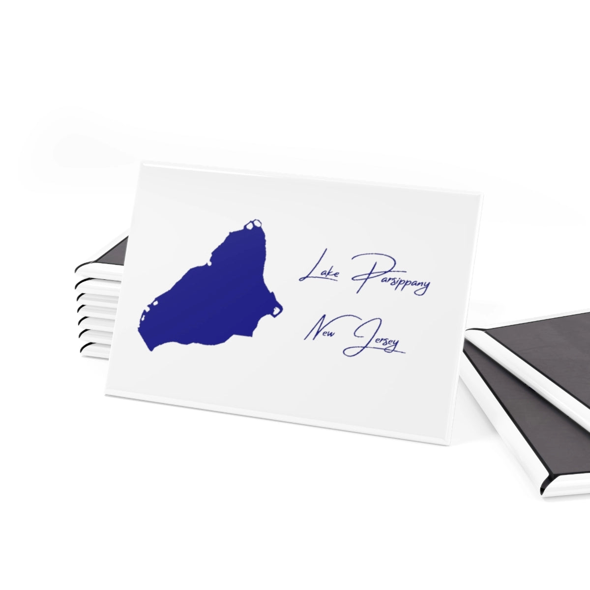 New Jersey Lake Parsippany Magnet front position view from set 2 x 3.webp