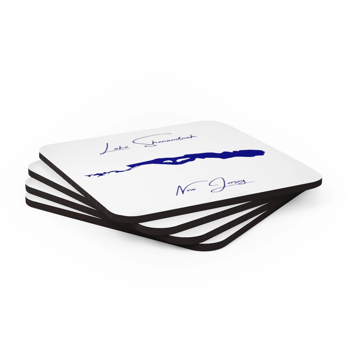 New Jersey Lake Shenandoah Coaster Set front position view from stacked 3.75 x 3.75.webp