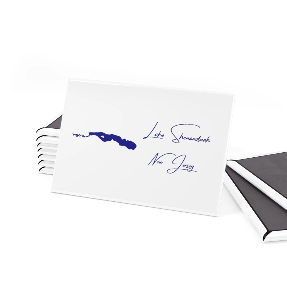 New Jersey Lake Shenandoah Magnet front position view from set 2 x 3.webp