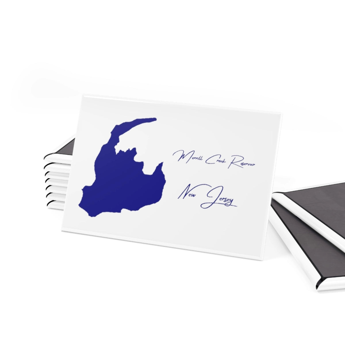 New Jersey Merrill Creek Reservoir Magnet front position view from set 2 x 3.webp