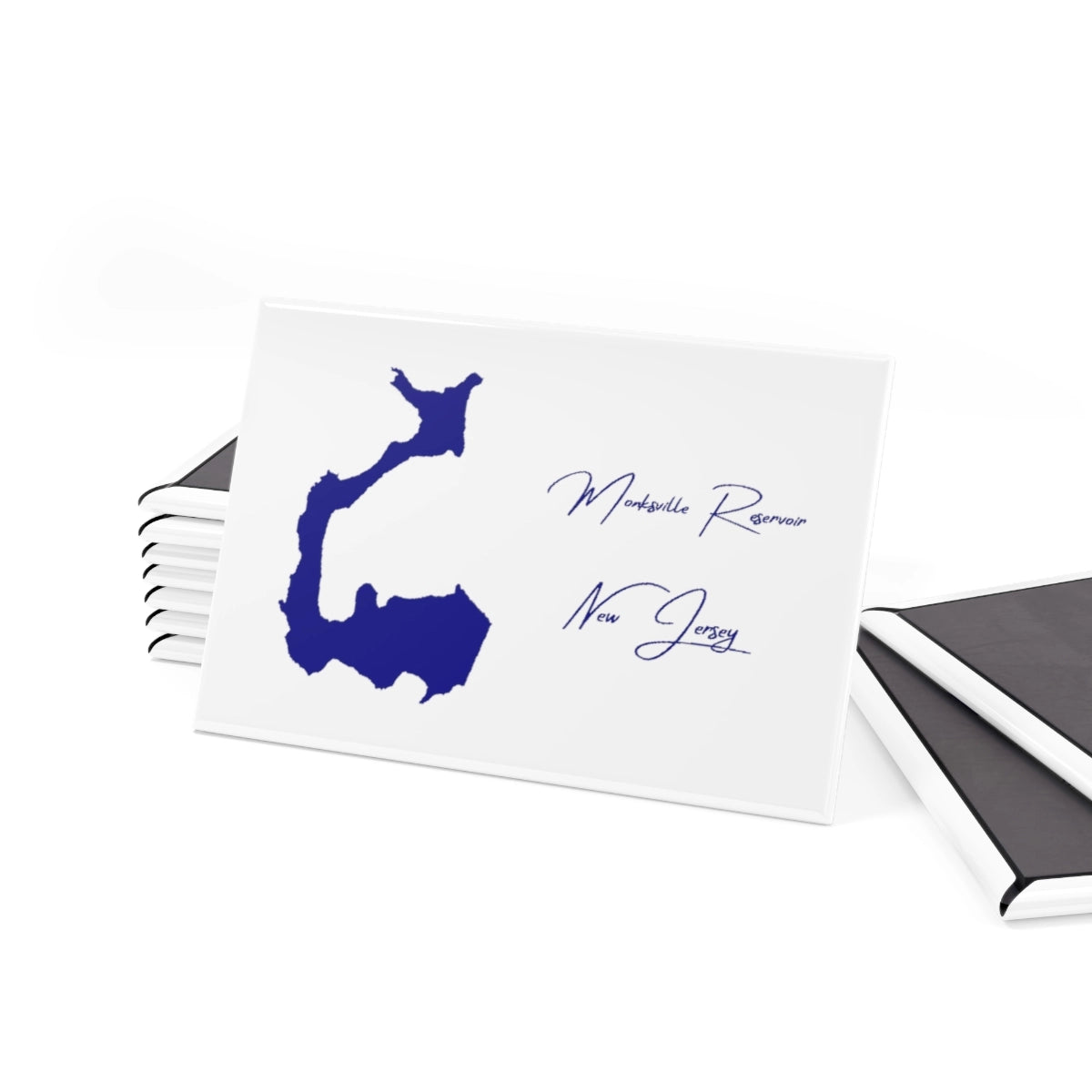 New Jersey Monksville Reservoir Magnet front position view from set 2 x 3.webp