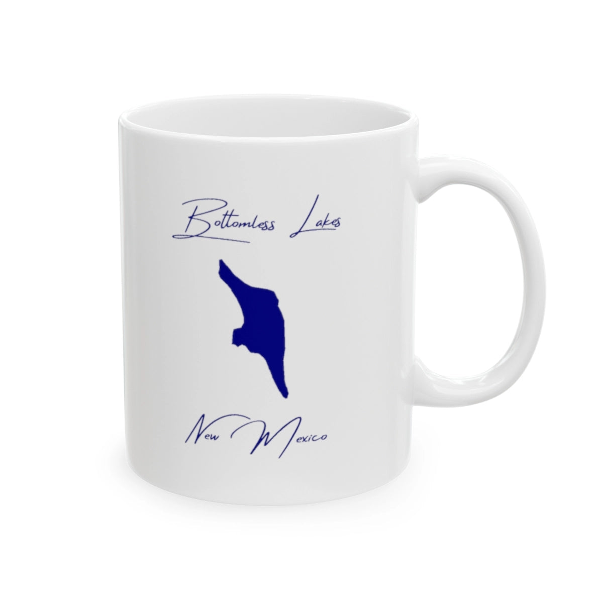 New Mexico Bottomless Lakes Ceramic Mug other position view from right 11oz.webp