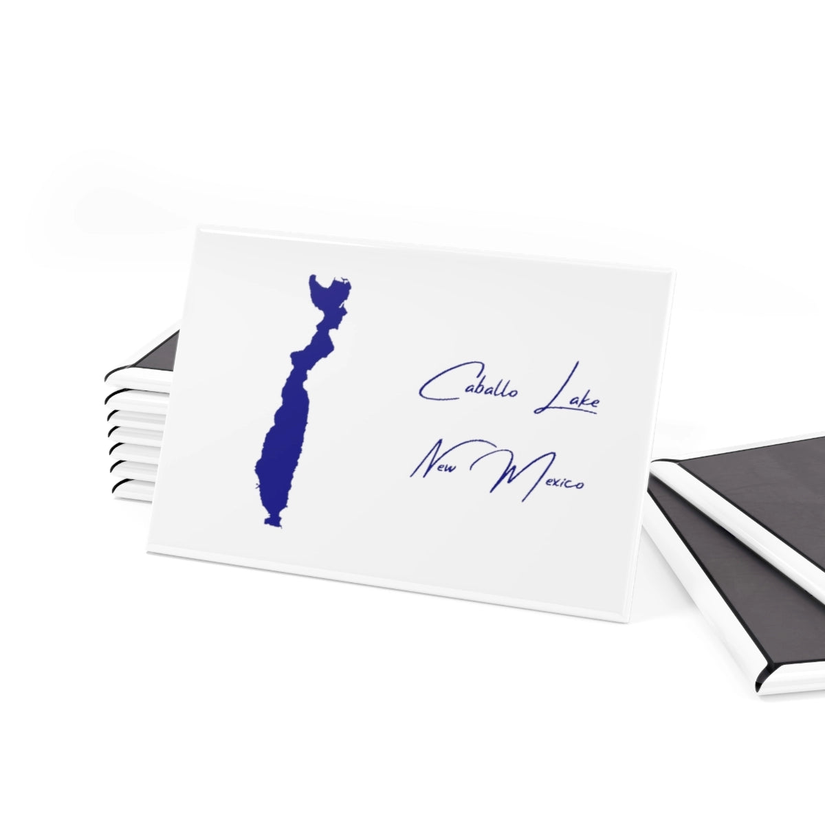 New Mexico Caballo Lake Magnet front position view from set 2 x 3.webp