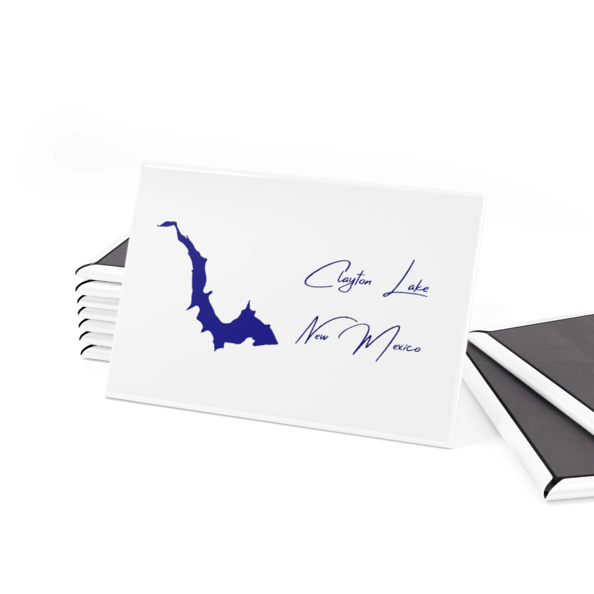 New Mexico Clayton Lake Magnet front position view from set 2 x 3.webp