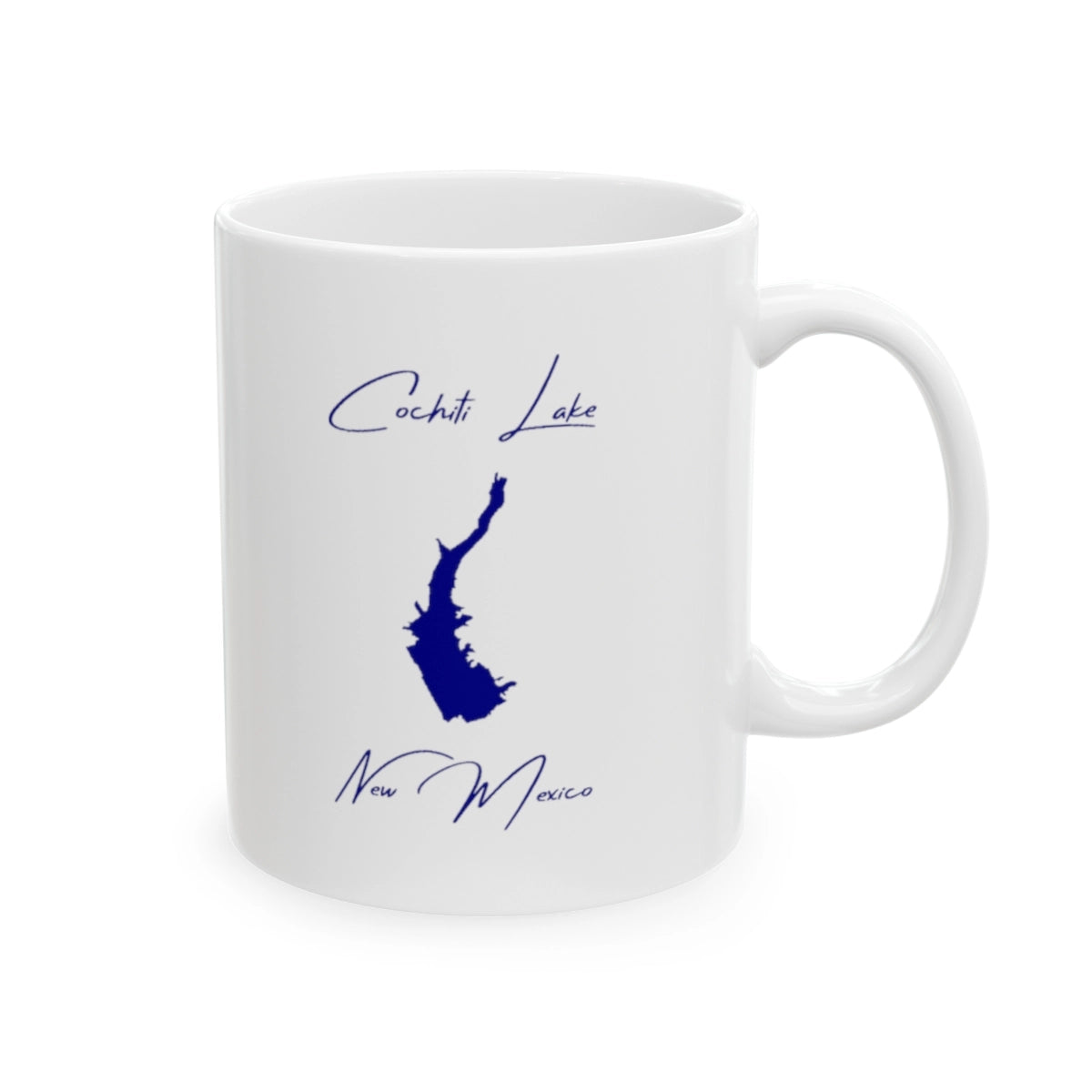 New Mexico Cochiti Lake Ceramic Mug other position view from right 11oz.webp