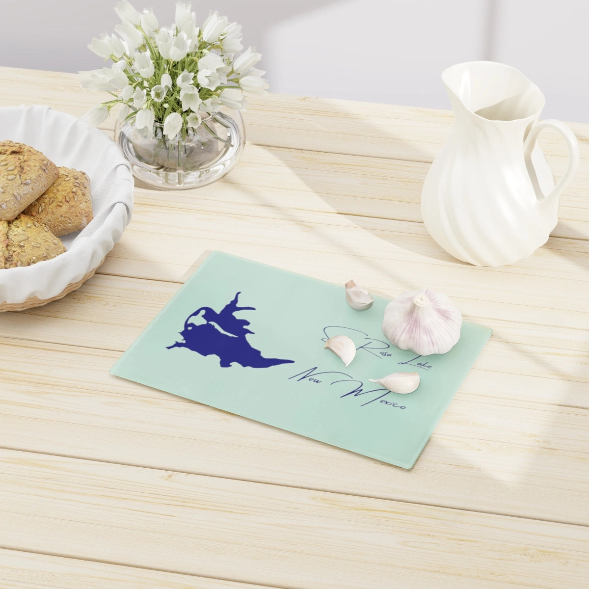 New Mexico Santa Rosa Lake Cutting Board other position view from context-1 small.webp