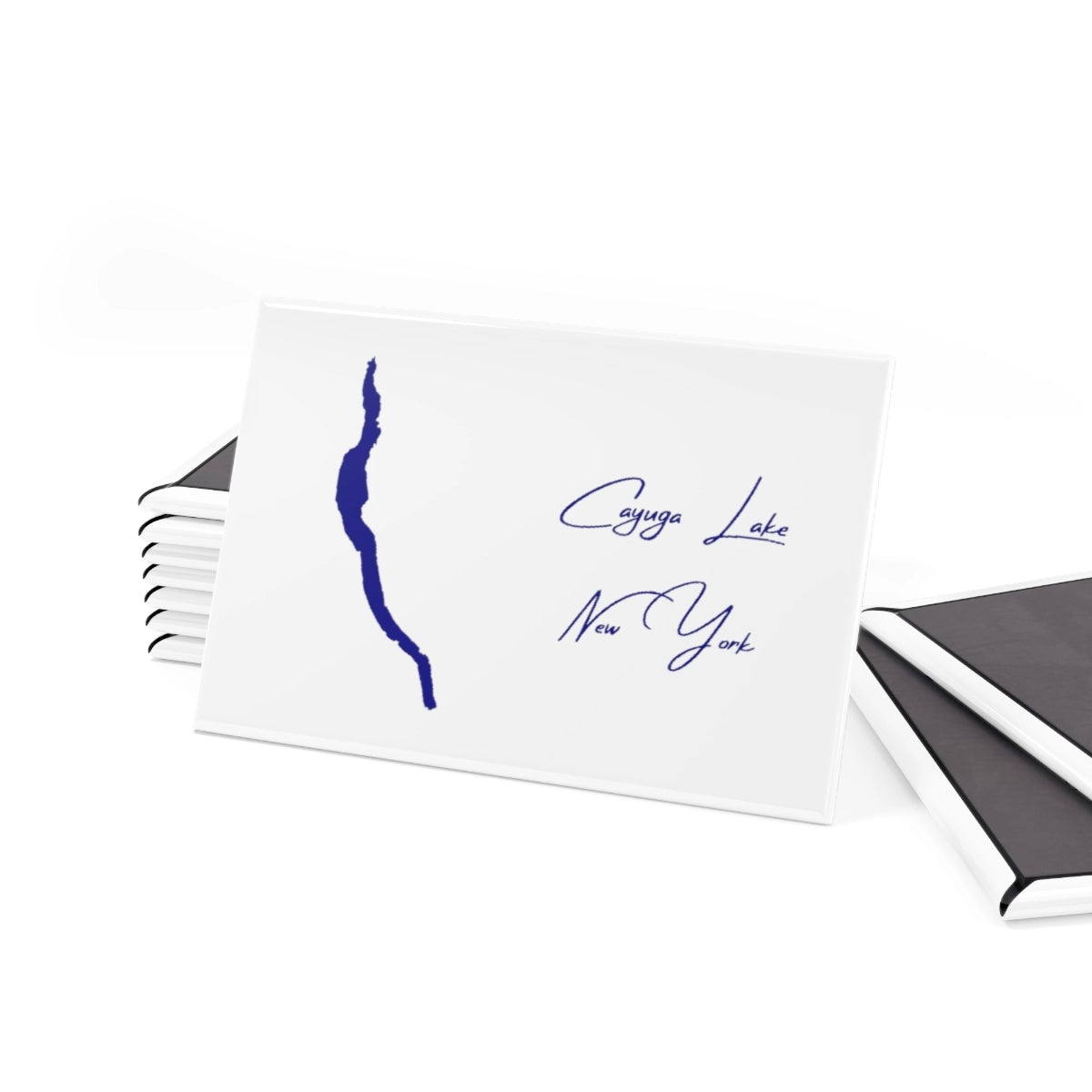 New York Cayuga Lake Magnet front position view from set 2 x 3.webp