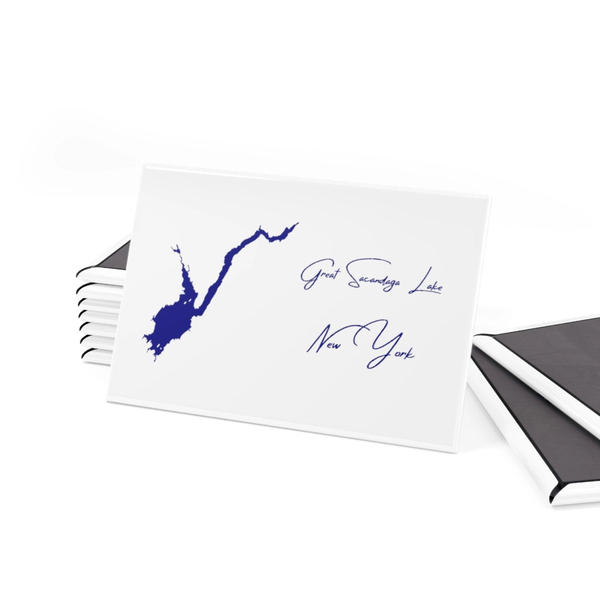 New York Great Sacandaga Lake Magnet front position view from set 2 x 3.webp