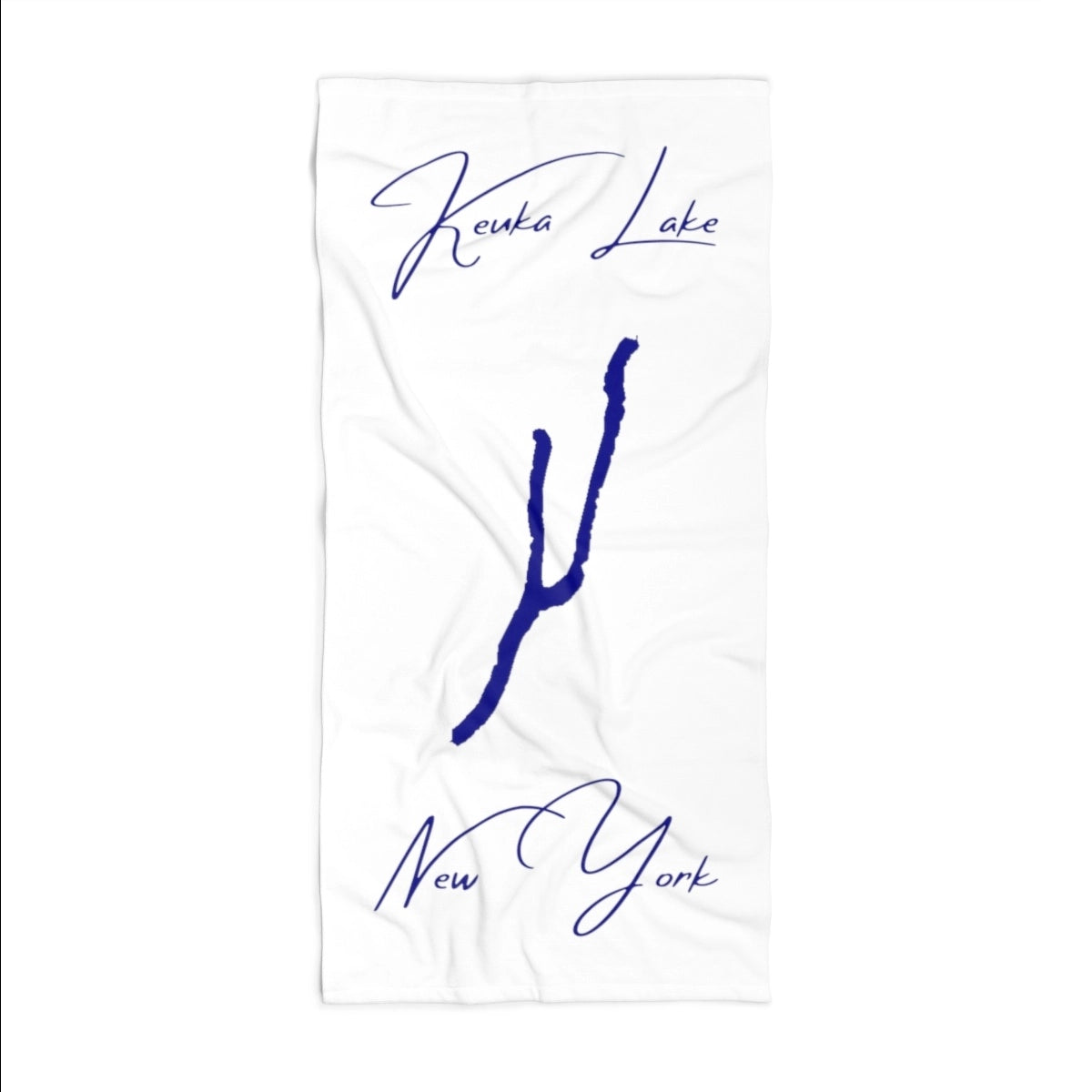 New York Keuka Lake Beach Towel front position view from front 36 x 72.webp