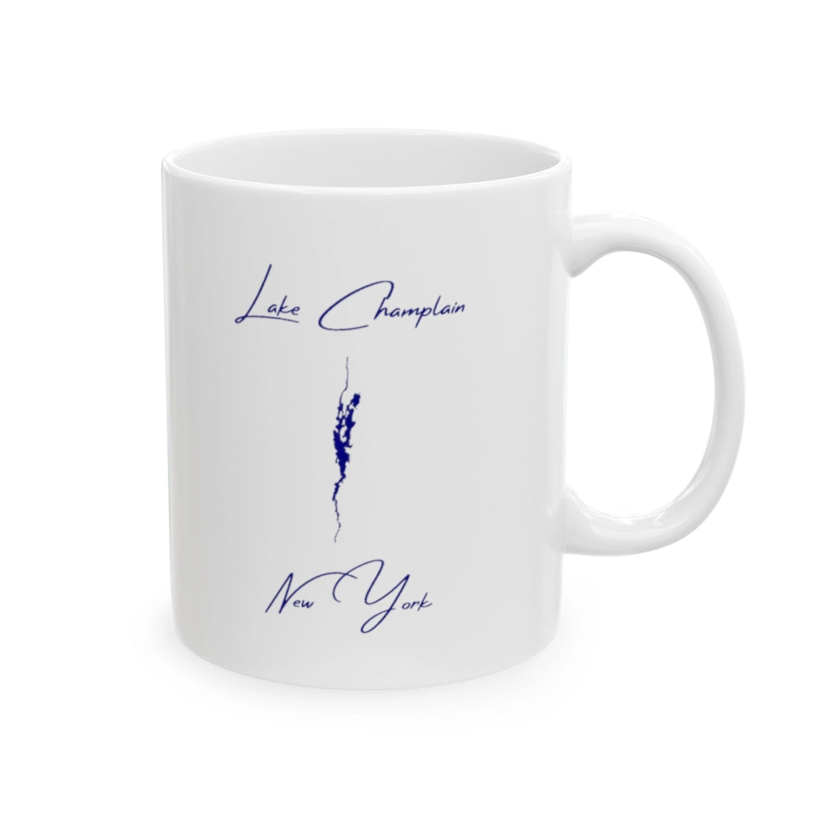 New York Lake Champlain Ceramic Mug other position view from right 11oz.webp