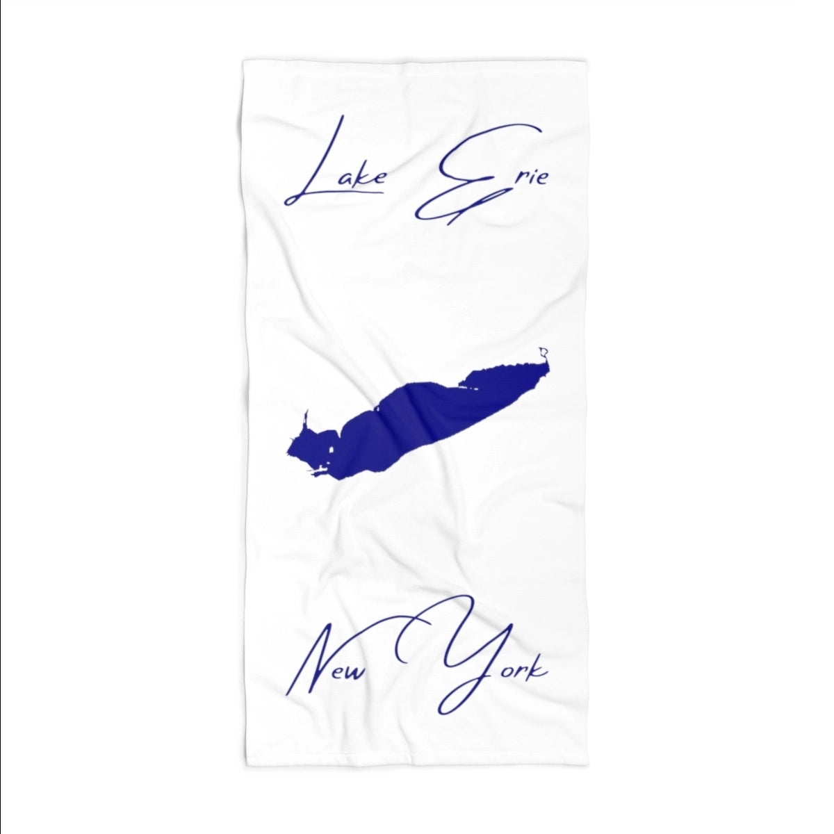 New York Lake Erie Beach Towel front position view from front 36 x 72.webp