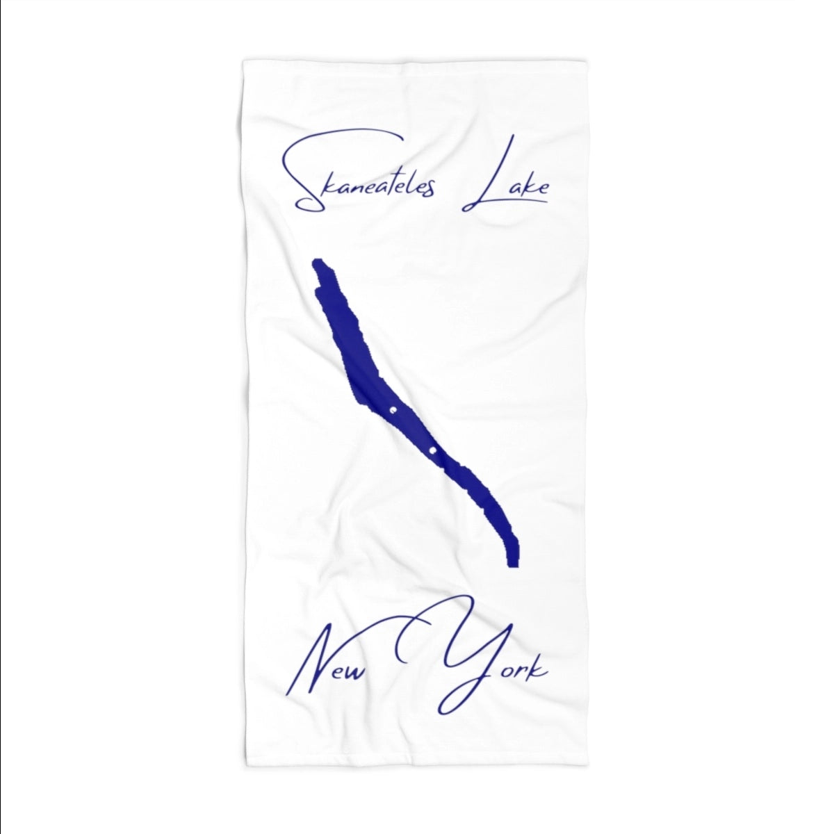 New York Skaneateles Lake Beach Towel front position view from front 36 x 72.webp