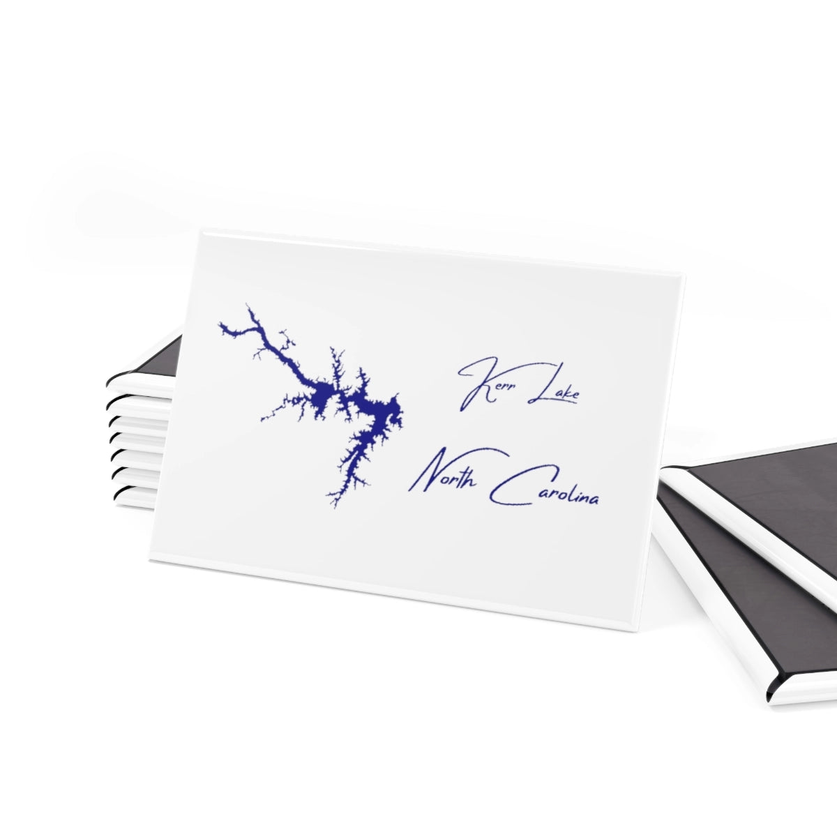 North Carolina Kerr Lake Magnet front position view from set 2 x 3.webp