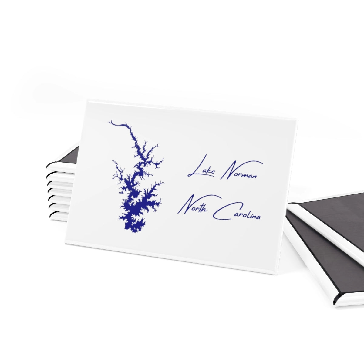 North Carolina Lake Norman Magnet front position view from set 2 x 3.webp