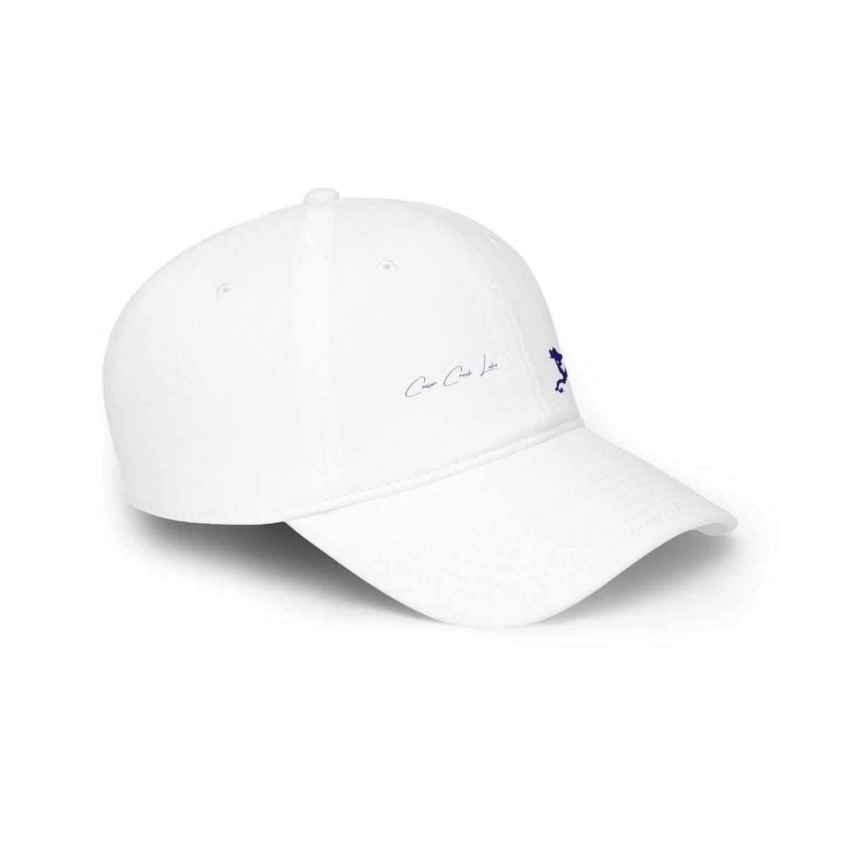 Ohio Caesar Creek Lake Baseball Cap other position view from side one size.webp