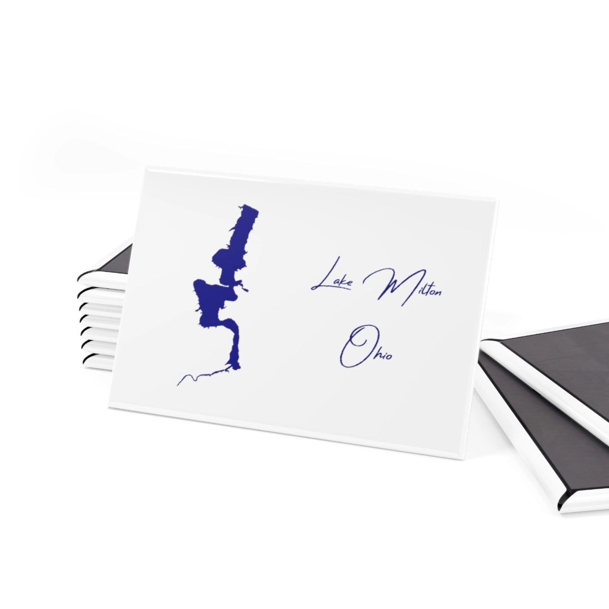 Ohio Lake Milton Magnet front position view from set 2 x 3.webp