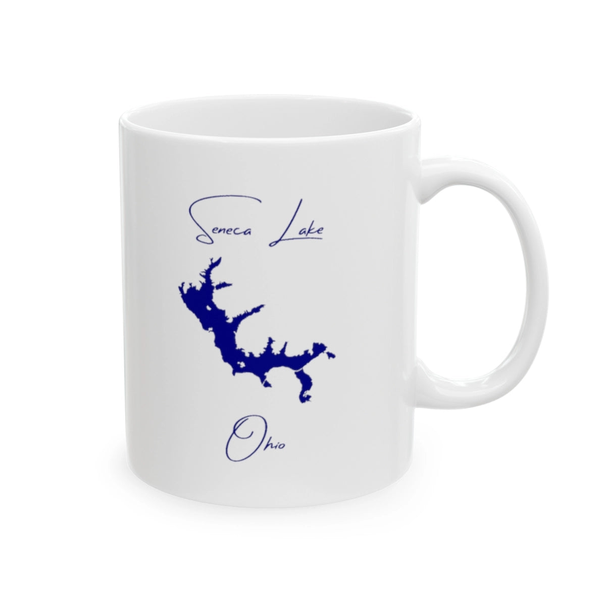 Ohio Seneca Lake Ceramic Mug other position view from right 11oz.webp