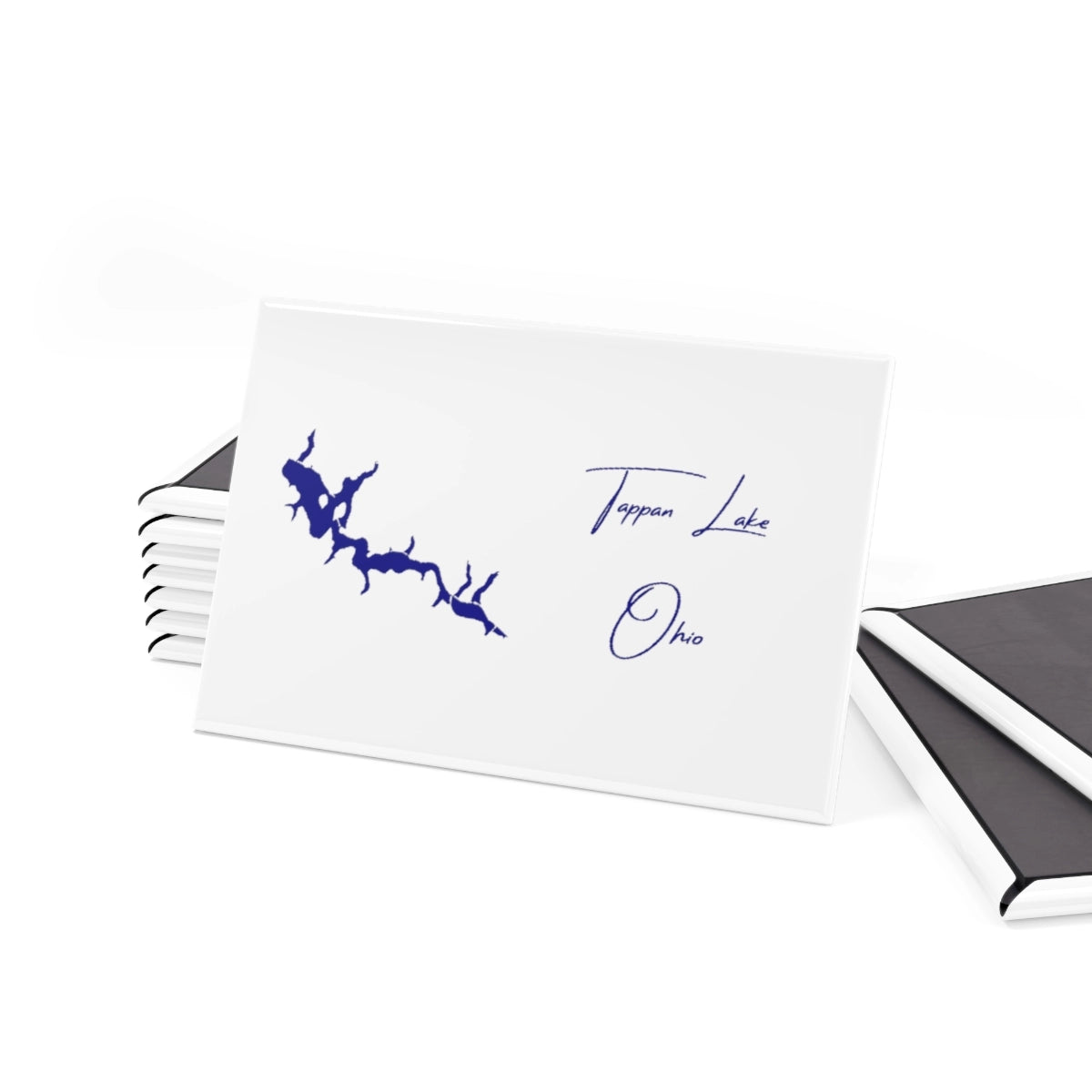 Ohio Tappan Lake Magnet front position view from set 2 x 3.webp