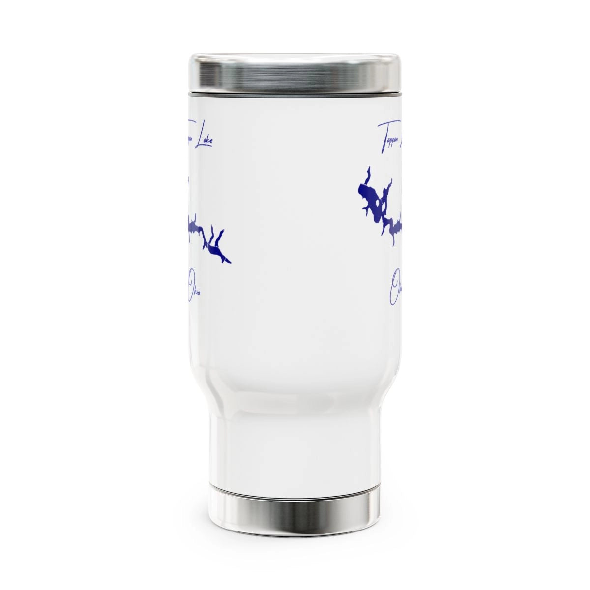 Ohio Tappan Lake Travel Mug other position view from front 14oz.webp