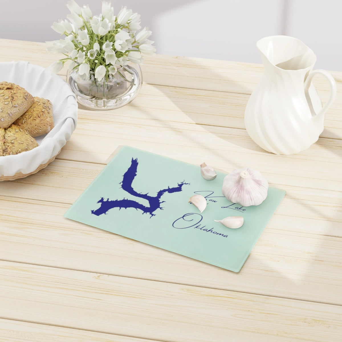 Oklahoma Kaw Lake Cutting Board other position view from context-1 small.webp