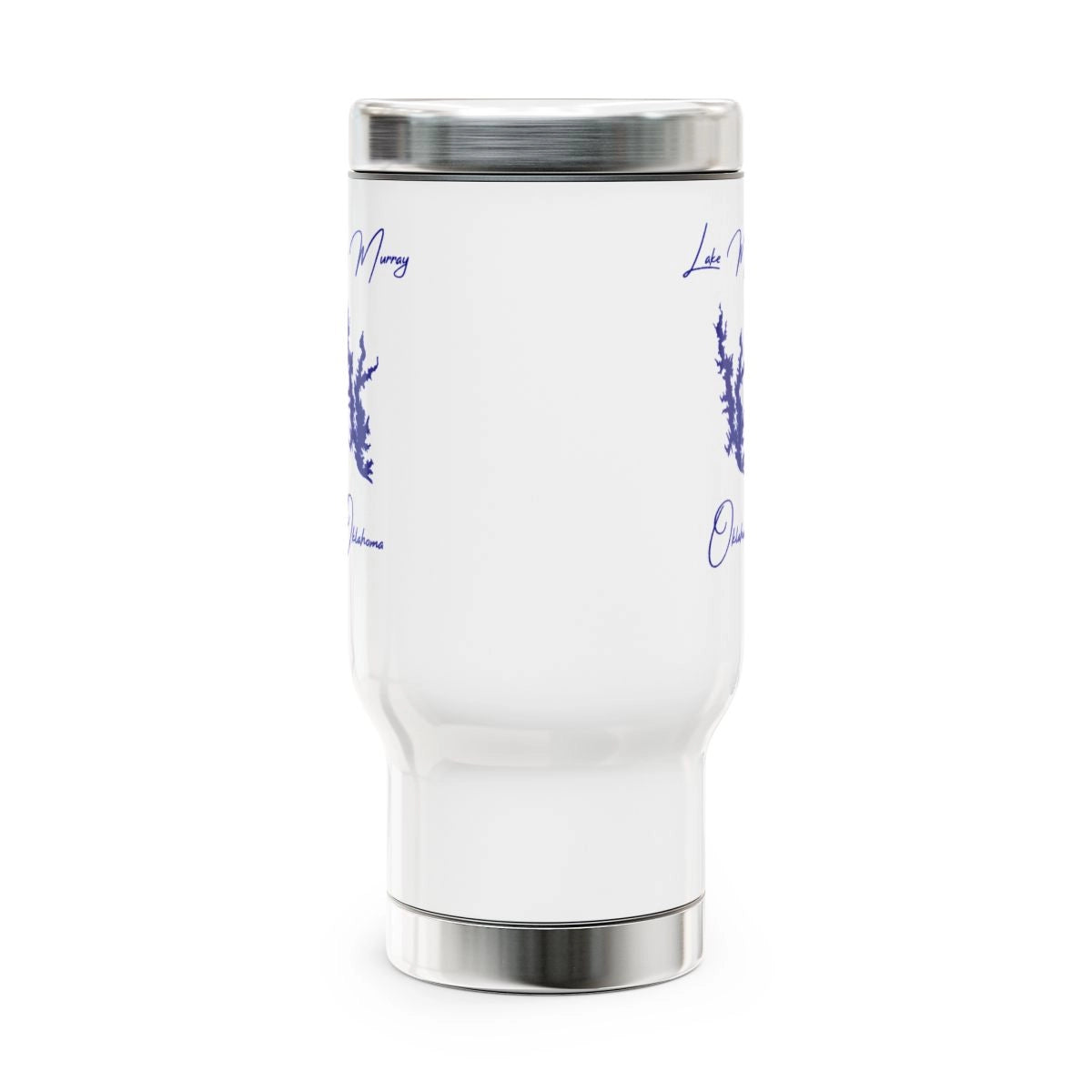 Oklahoma Lake Murray Travel Mug other position view from front 14oz.webp