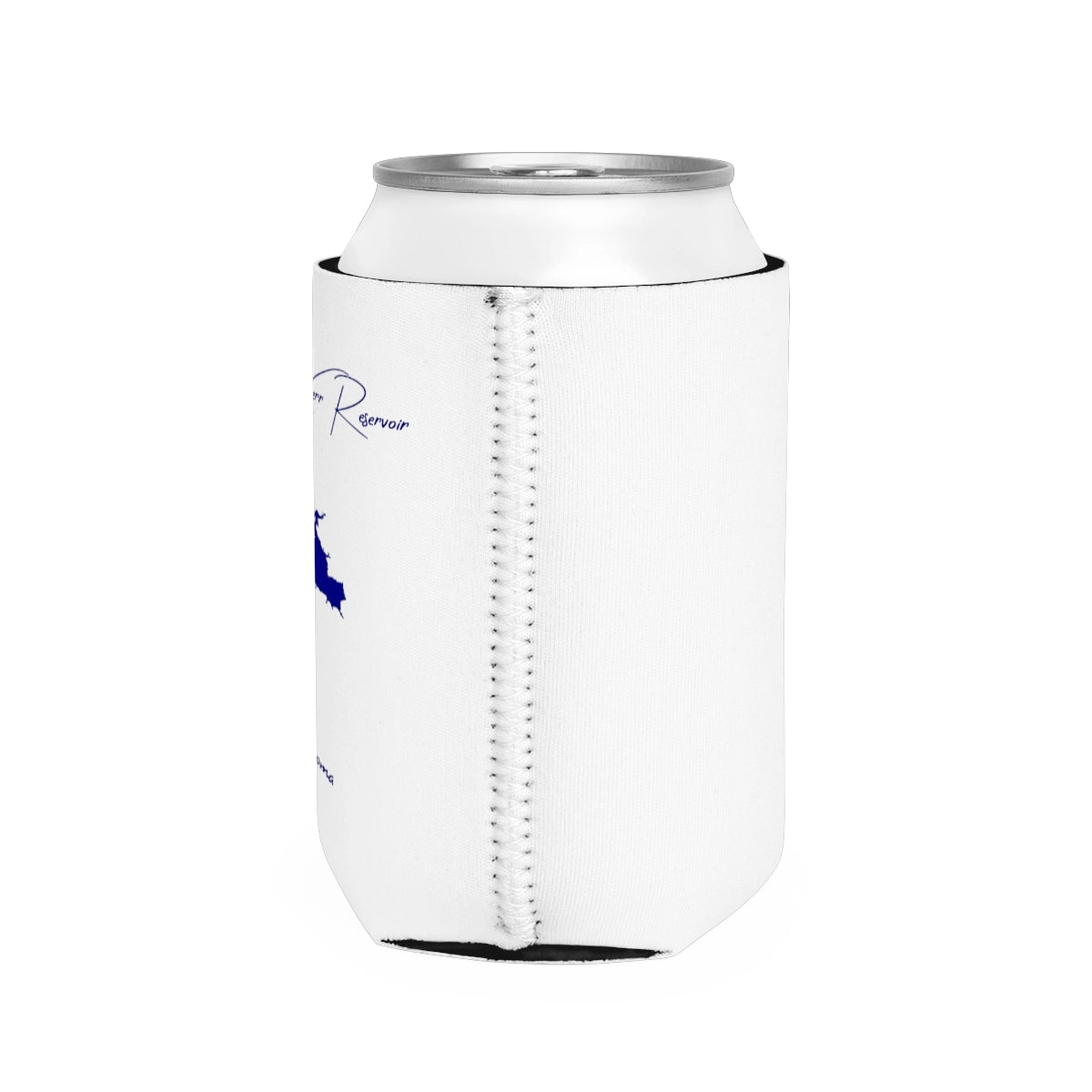 Oklahoma Robert S. Kerr Reservoir Can Koozie all position view from right white.webp