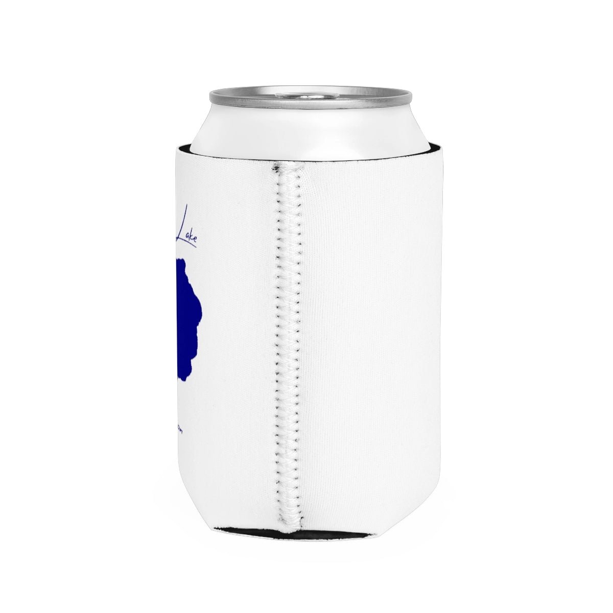 Oregon Crater Lake Can Koozie all position view from right white.webp