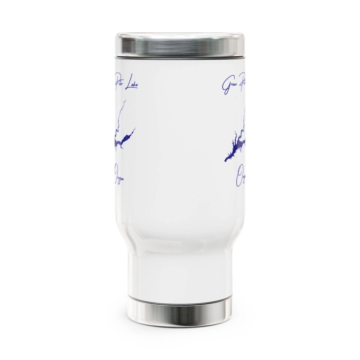 Oregon Green Peter Lake Travel Mug other position view from front 14oz.webp
