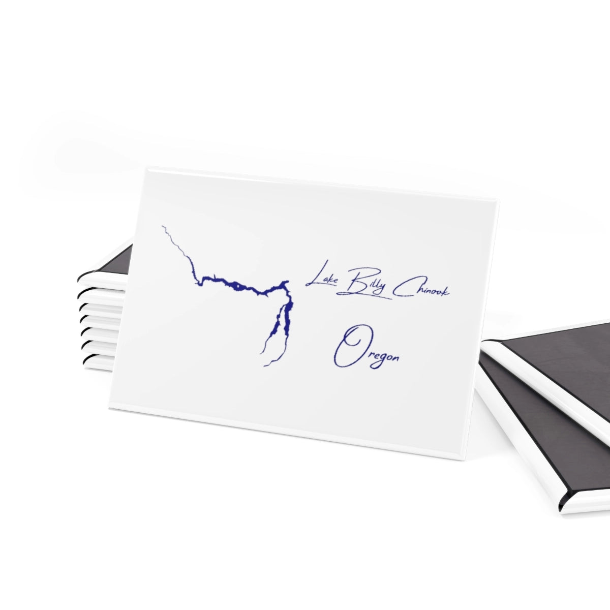 Oregon Lake Billy Chinook Magnet front position view from set 2 x 3.webp