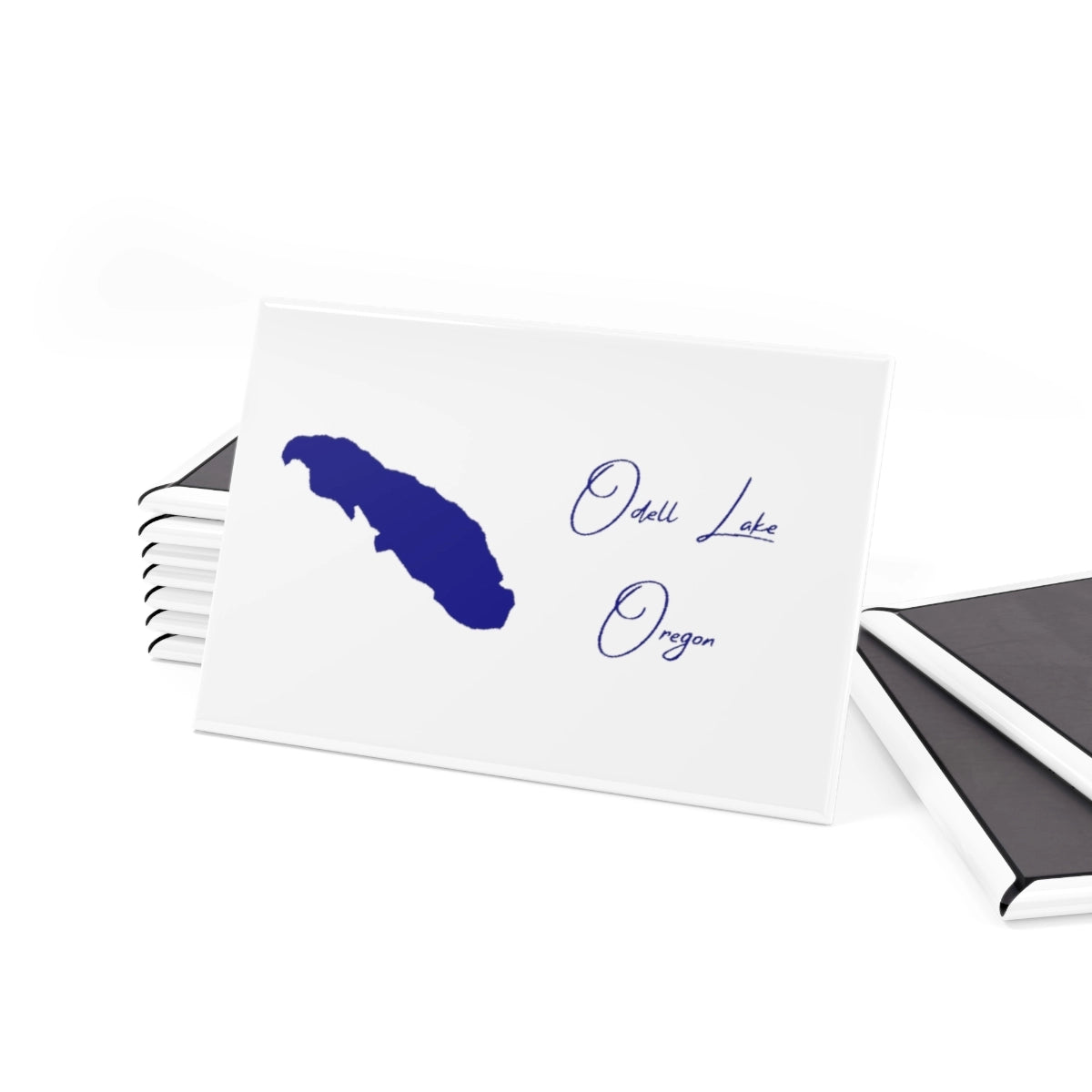 Oregon Odell Lake Magnet front position view from set 2 x 3.webp