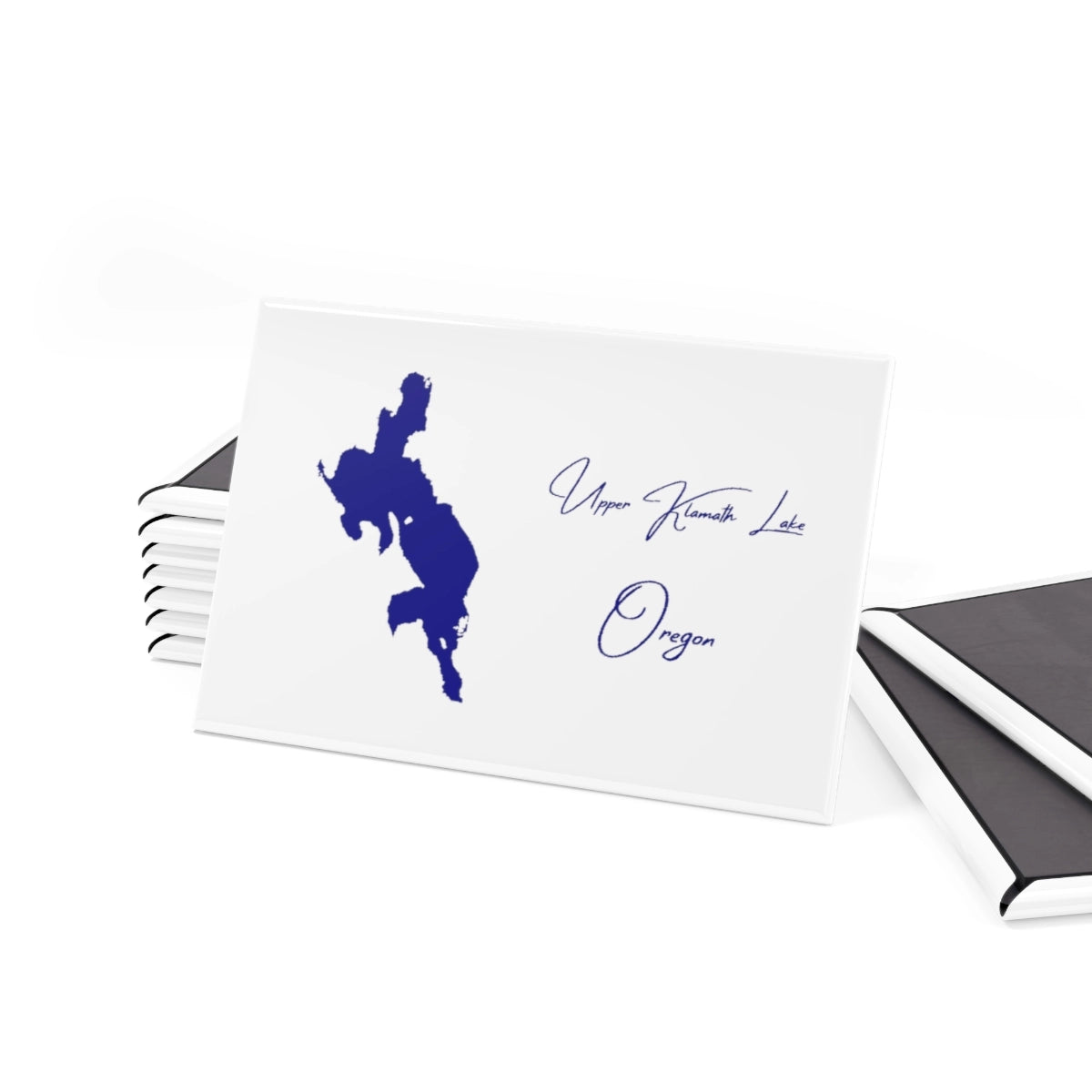 Oregon Upper Klamath Lake Magnet front position view from set 2 x 3.webp