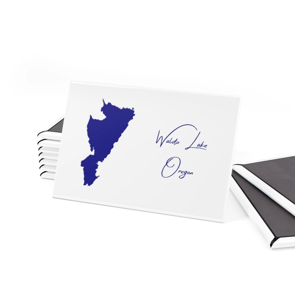 Oregon Waldo Lake Magnet front position view from set 2 x 3.webp