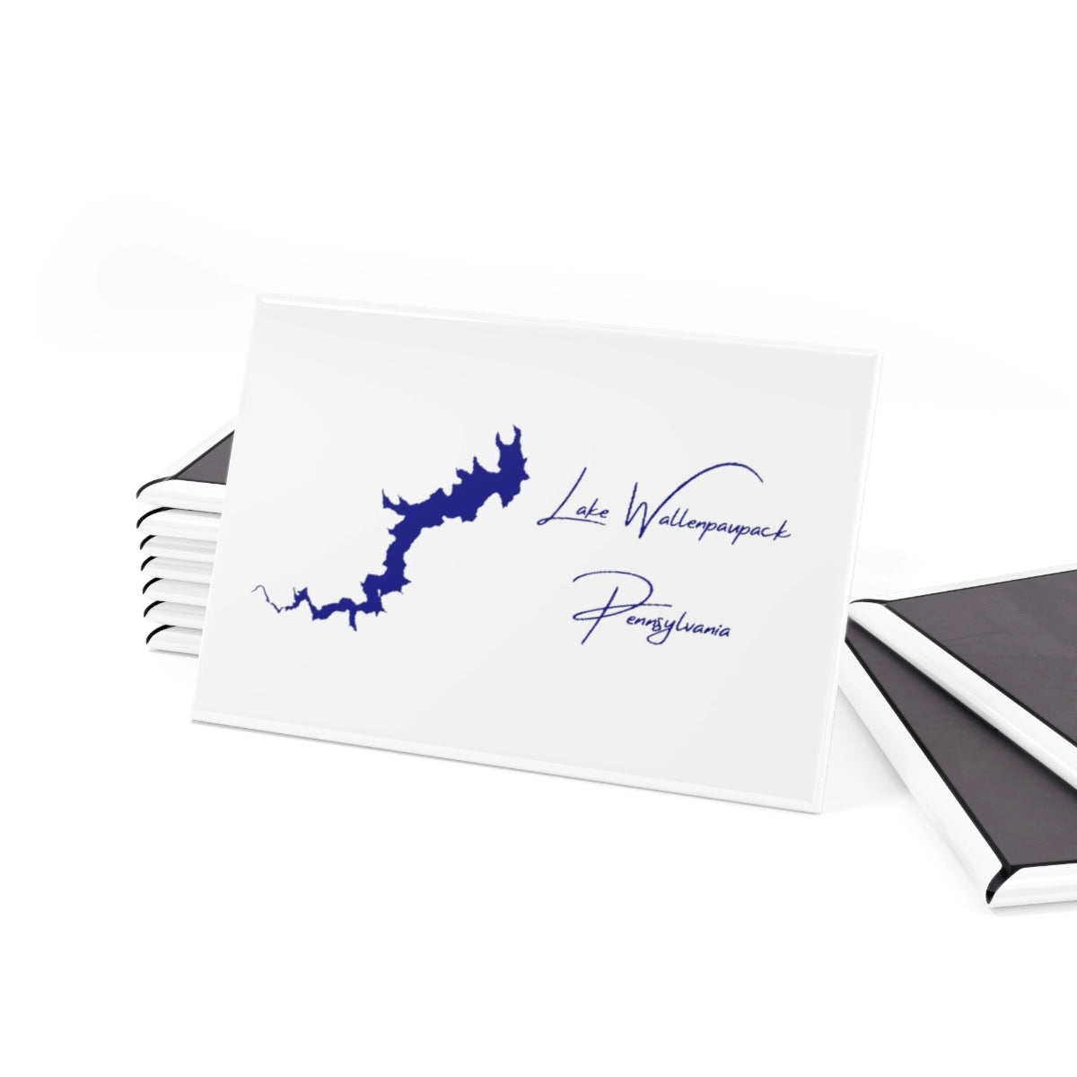 Pennsylvania Lake Wallenpaupack Magnet front position view from set 2 x 3.webp